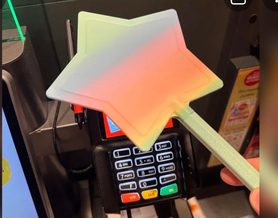 Magic Star tap to pay wand