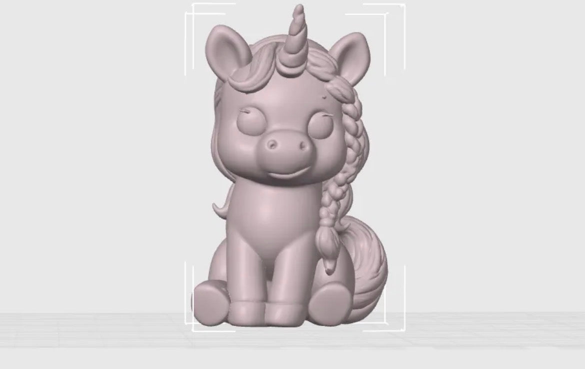 3d Printed Unicorn